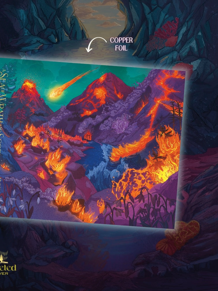 A Sea of Wrath and Scoria by Whit Stanfield | B-Grade Only