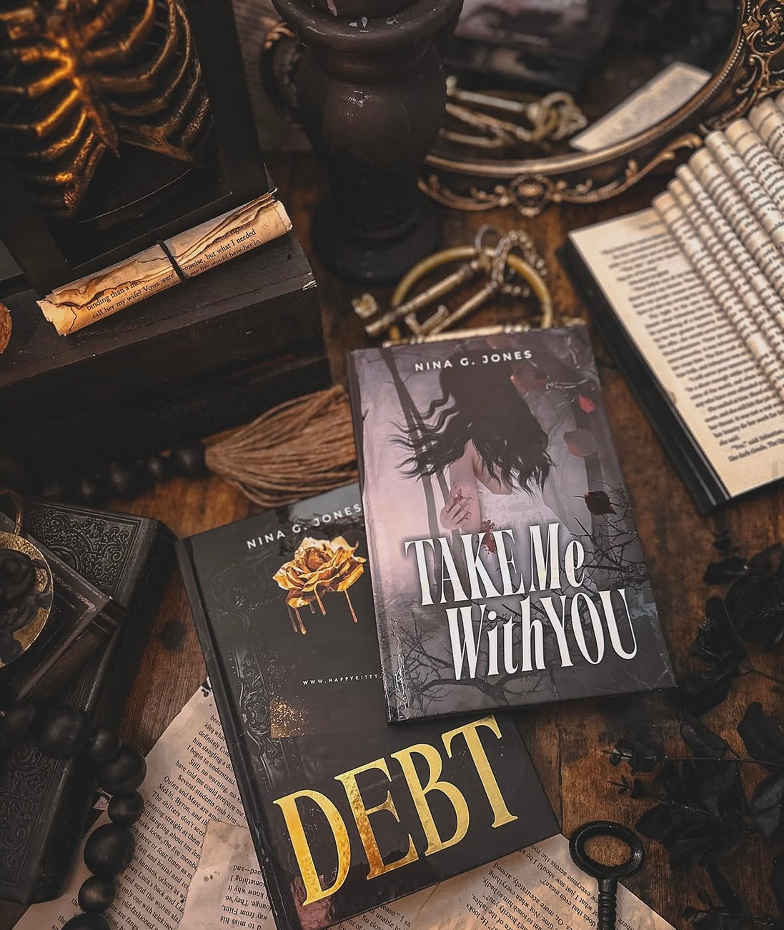 Debt and Take Me With You, by Nina G. Jones | A and B Grade